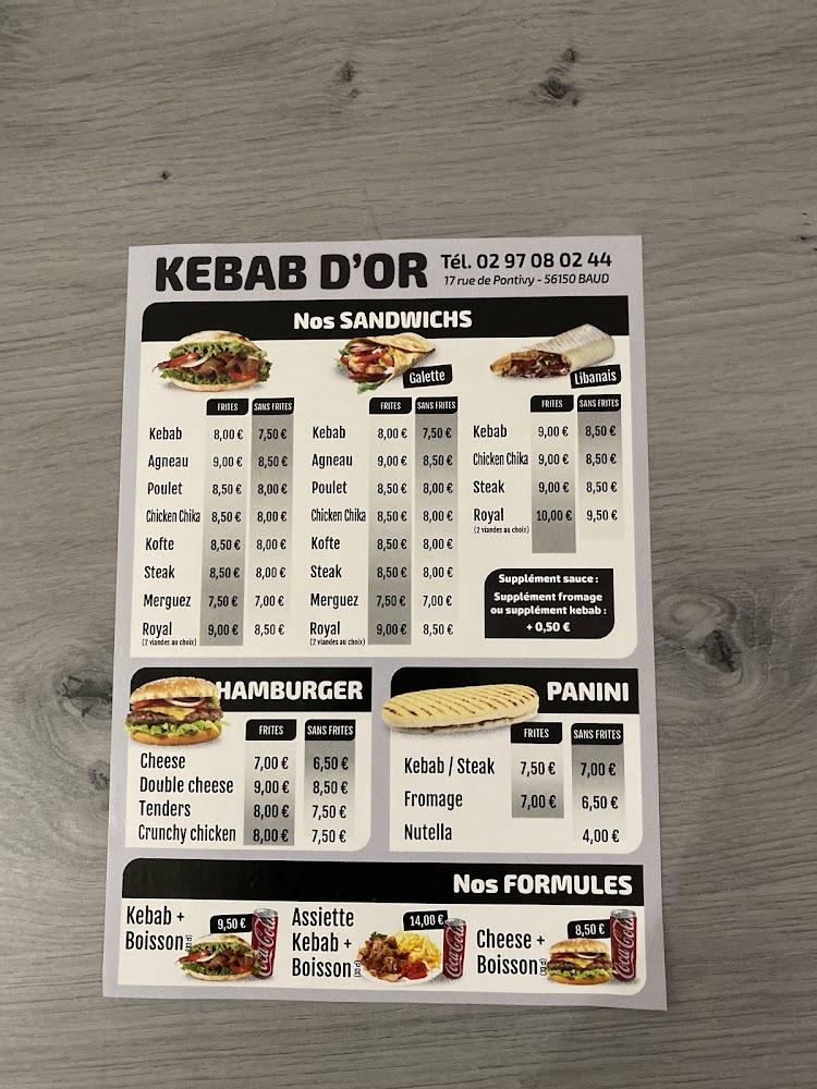 Kebab D'Or - Menu Image 2